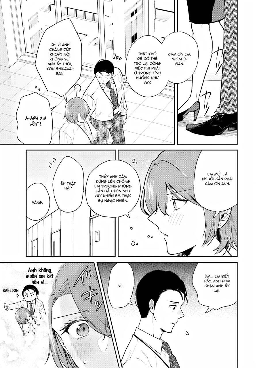 Misato Có Hơi Lạnh Lùng Với Người Sếp Của Cô Ấy Chapter  6 - 17