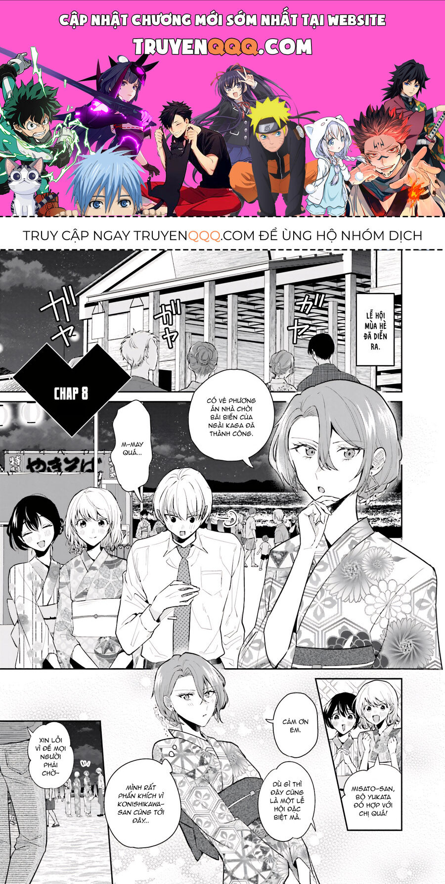 Misato Có Hơi Lạnh Lùng Với Người Sếp Của Cô Ấy Chapter 8 - 1