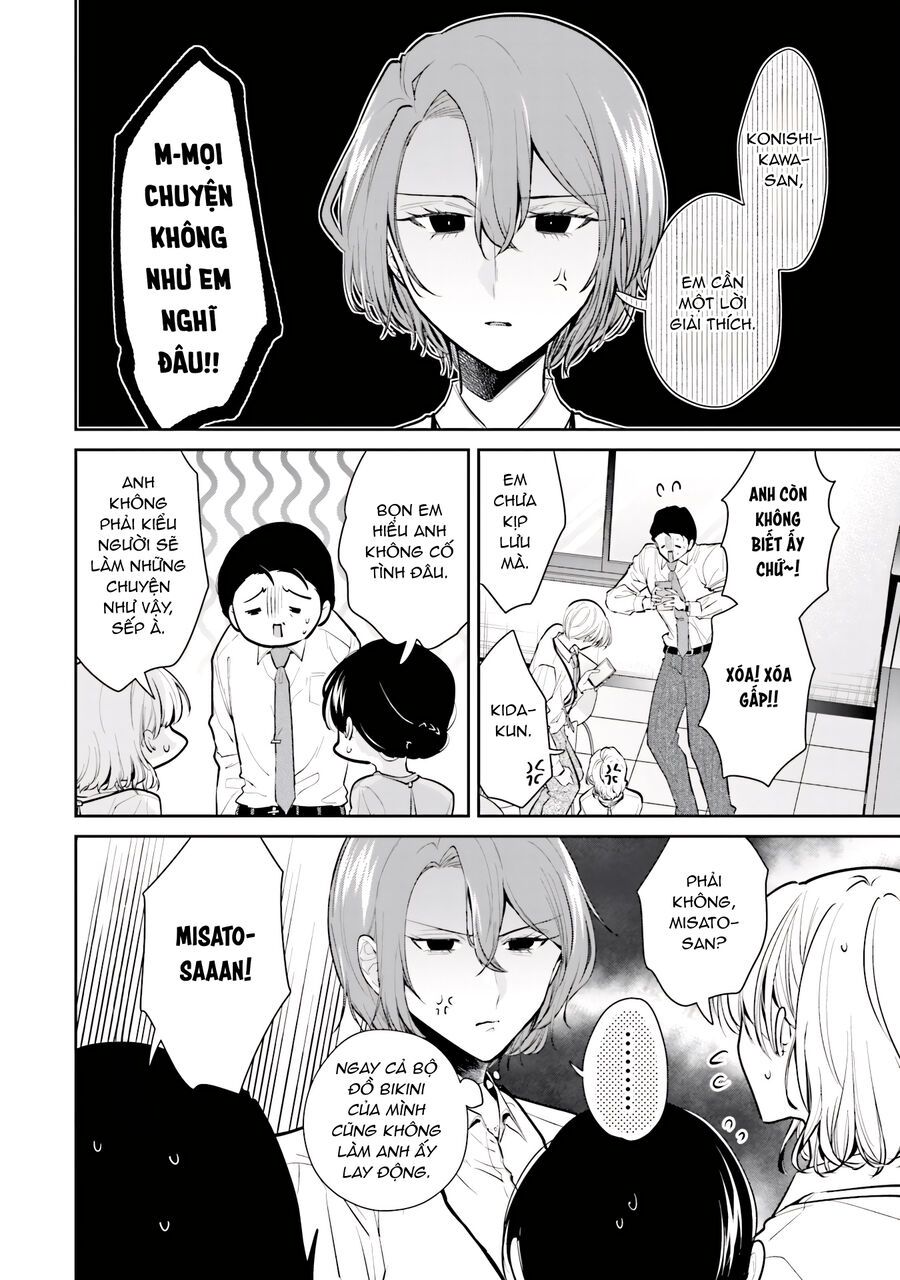 Misato Có Hơi Lạnh Lùng Với Người Sếp Của Cô Ấy Chapter 9 - 17