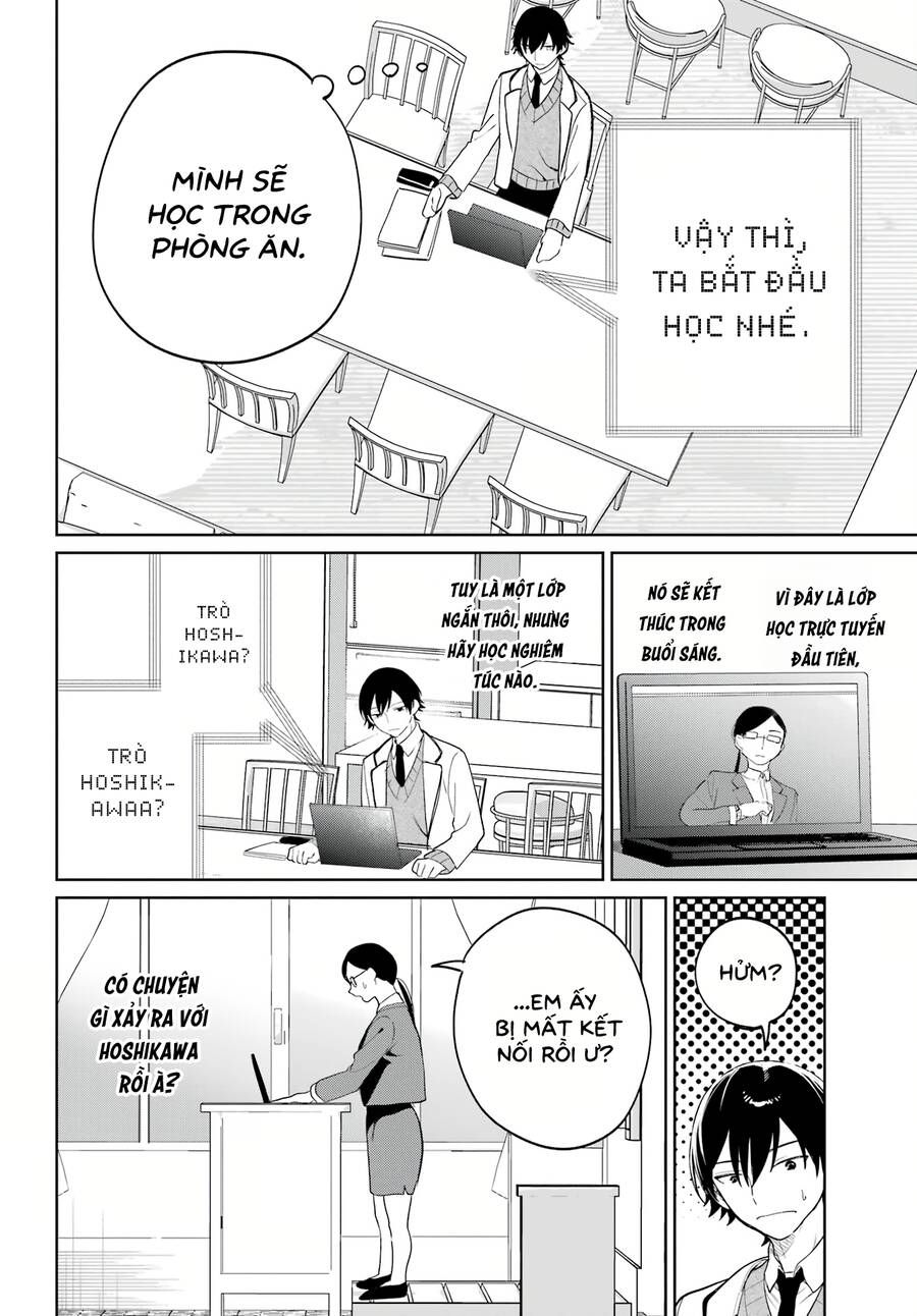 Tôi Sống Chung Với Cô Gái Đẹp Nhất Trường Trong Thời Buổi Học Online Chapter 4 - 10