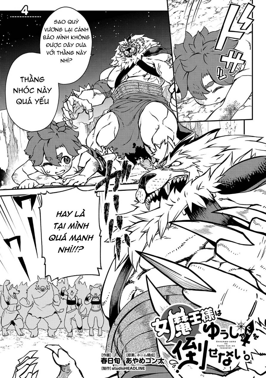 Quỷ Vương-Sama Không Thể Đánh Bại Hero-Kun! Chapter 4 - 2