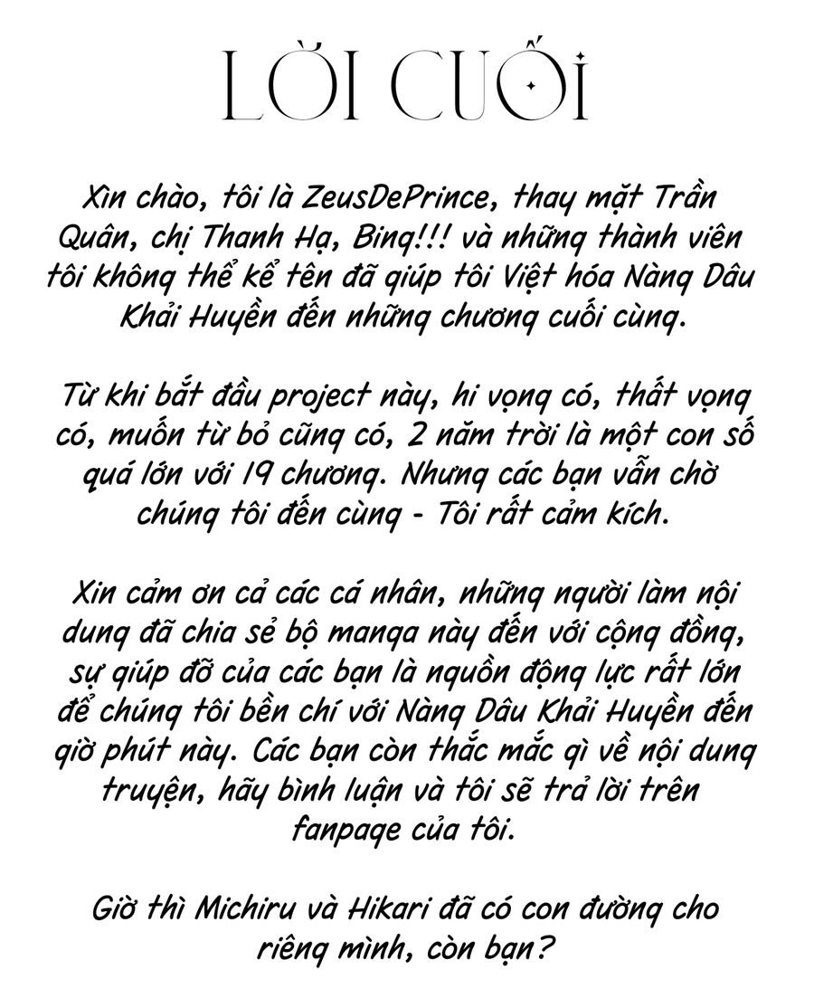 Nàng Dâu Khải Huyền Chapter 19 - 19