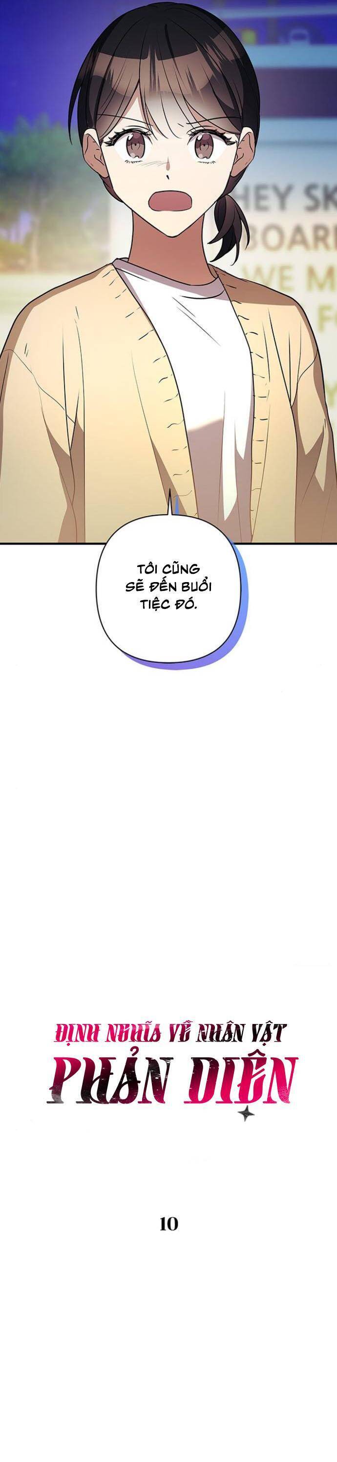 Định Nghĩa Về Nhân Vật Phản Diện Chapter 10 - 14