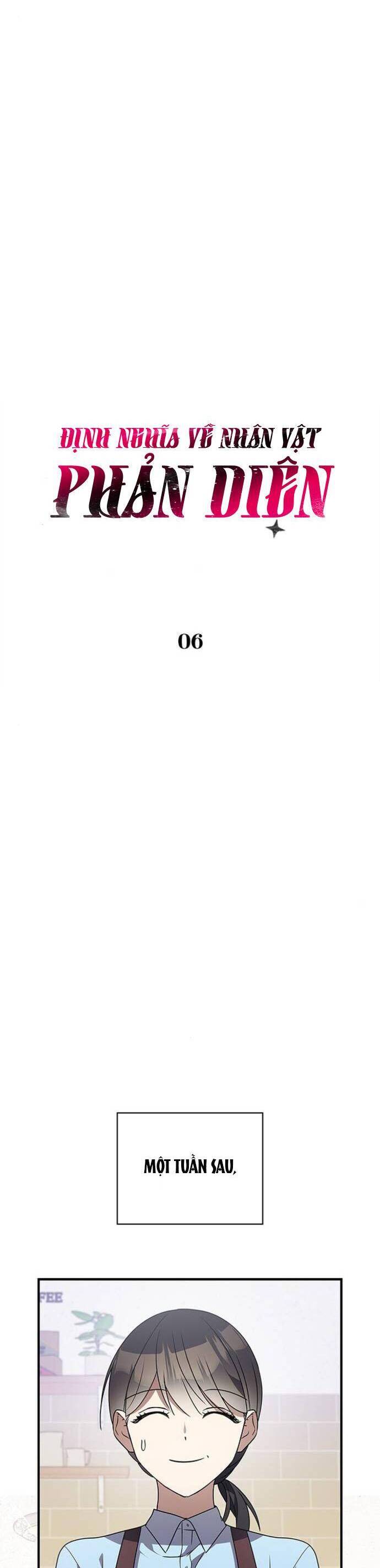 Định Nghĩa Về Nhân Vật Phản Diện Chapter 6 - 5