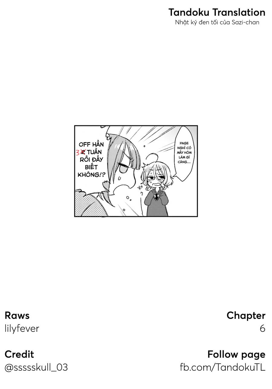 Nhật Ký Đen Tối Của Sazi-Chan Chapter  6 - 9