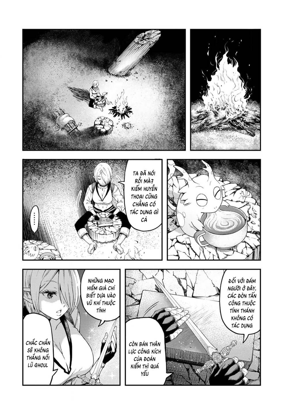 Elf Ngực Bự Và Kho Báu Hầm Ngục Chapter 6 - 17