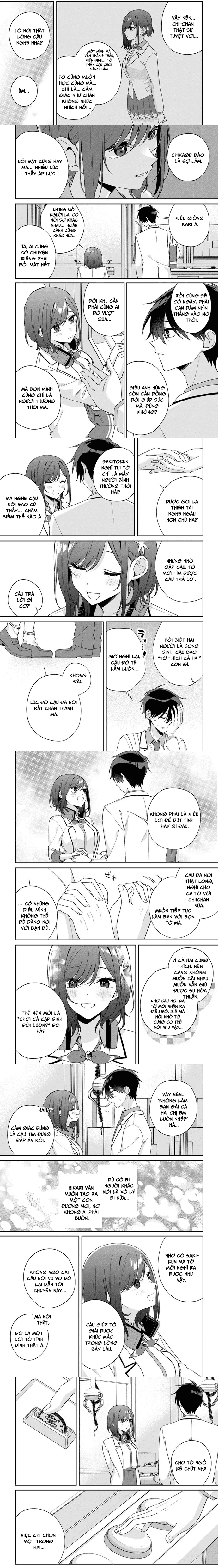 Futago Matomete "Kanojo" Ni Shinai? Chapter 9.5 - 2