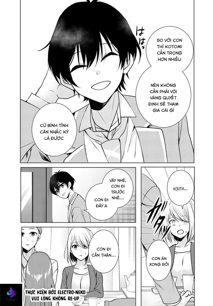 Sau giờ học, tại quán ăn gia đình, với cô bạn cùng lớp Chapter 2 - 16