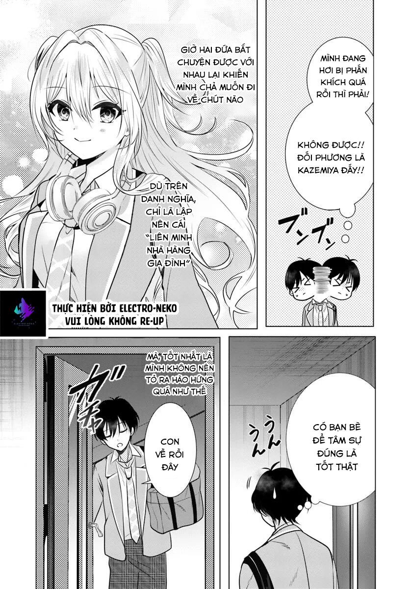 Sau giờ học, tại quán ăn gia đình, với cô bạn cùng lớp Chapter 2 - 6