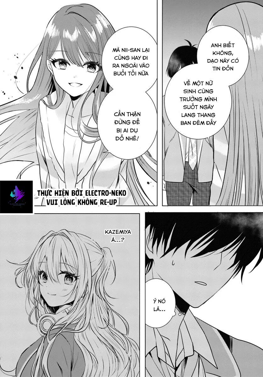 Sau giờ học, tại quán ăn gia đình, với cô bạn cùng lớp Chapter 2 - 10