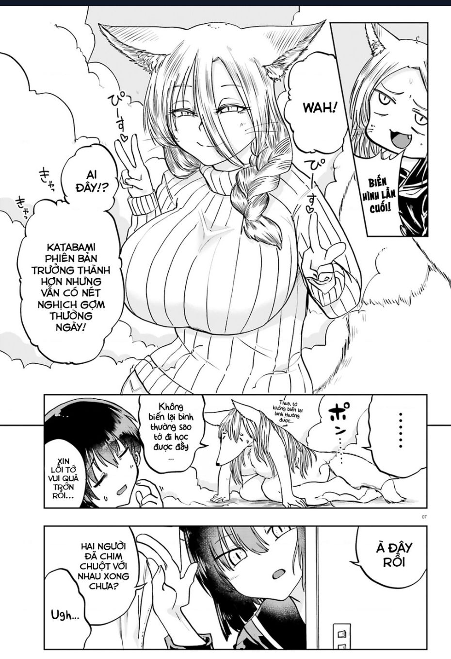 Cô Nàng Hồ Ly Katabami-San Chapter 12 - 7