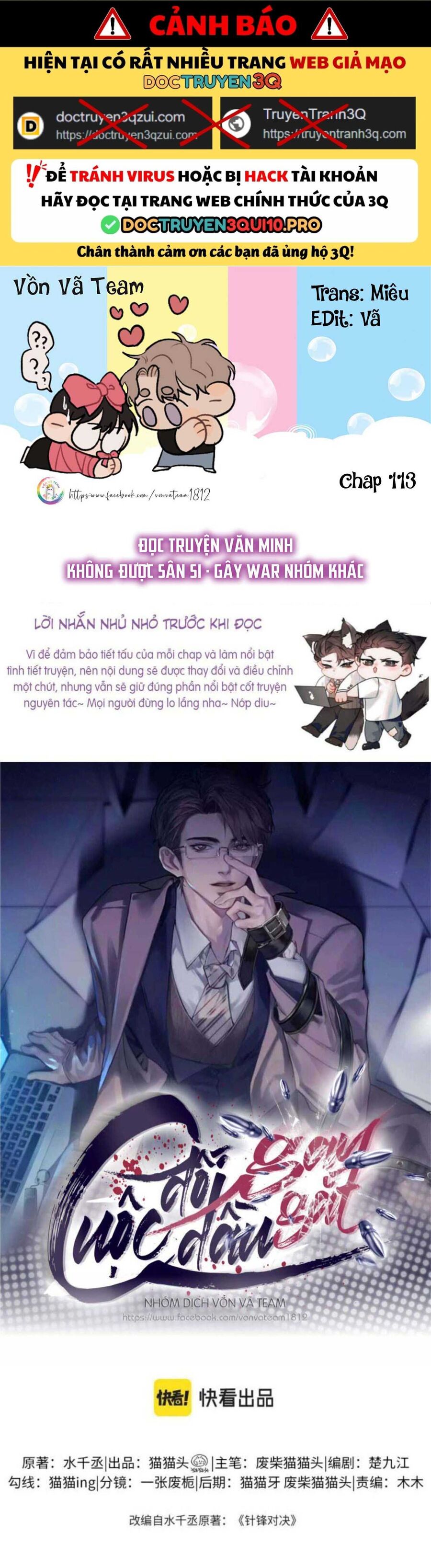 Cuộc Đối Đầu Gay Gắt Chapter 113 - 3