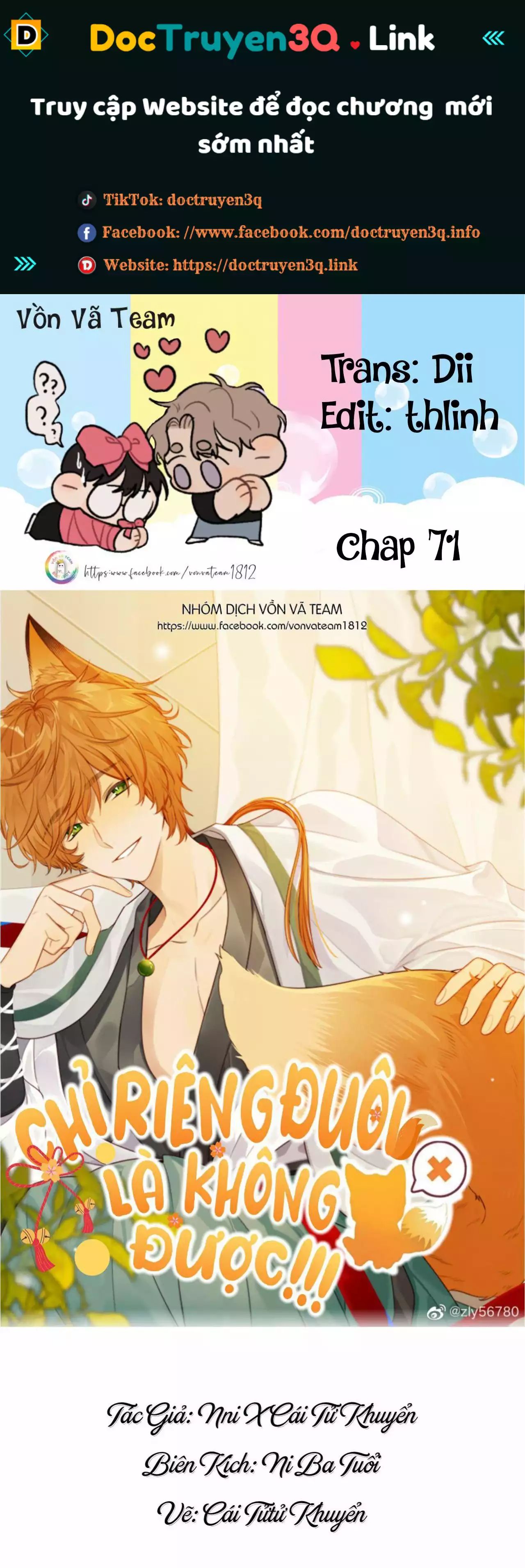 Chỉ Riêng Đuôi Là Không Được!!! Chapter 71 - 2