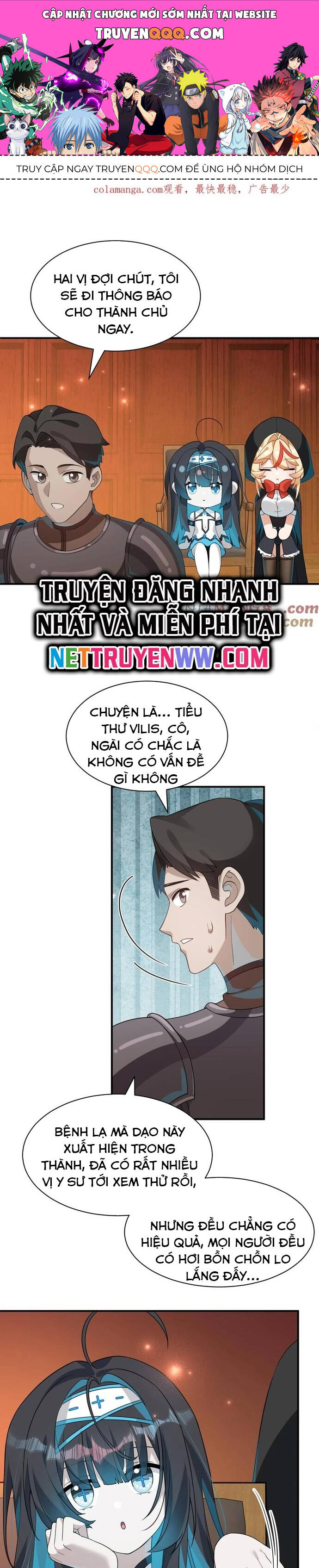Xuyên Không Mãn Cấp Như Tôi Tại Sao Lại Là Quý Cô Mục Sư Chứ Chapter 12 - 1