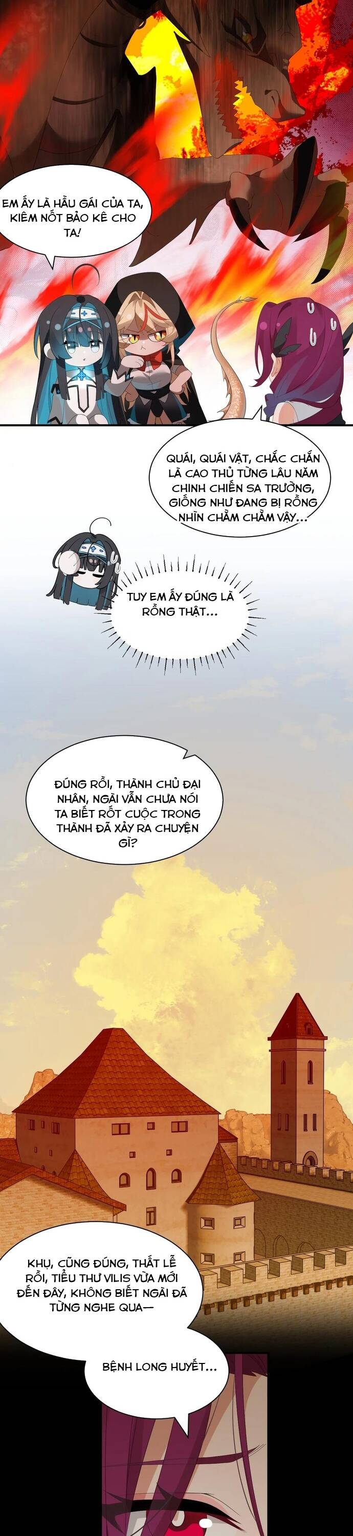 Xuyên Không Mãn Cấp Như Tôi Tại Sao Lại Là Quý Cô Mục Sư Chứ Chapter 12 - 9
