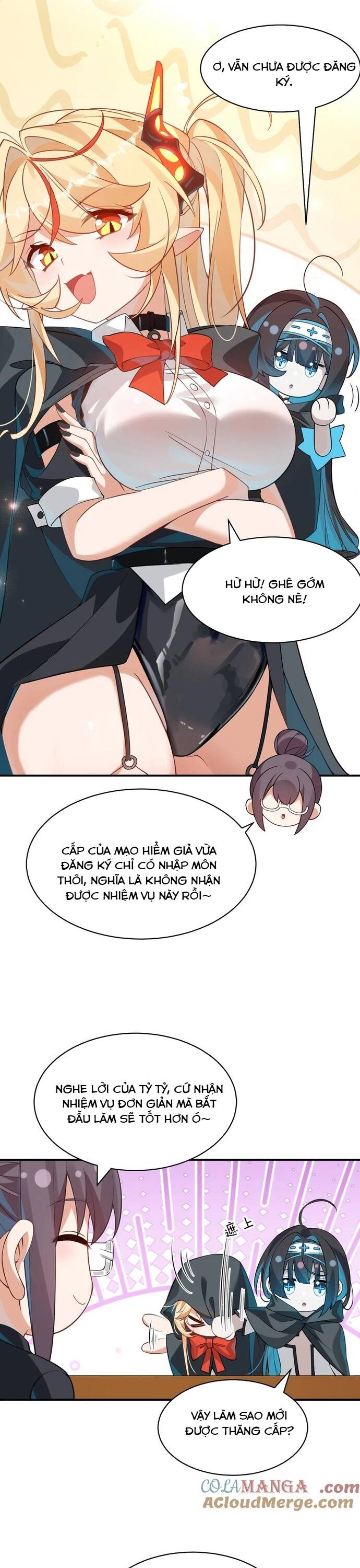 Xuyên Không Mãn Cấp Như Tôi Tại Sao Lại Là Quý Cô Mục Sư Chứ Chapter 13 - 17
