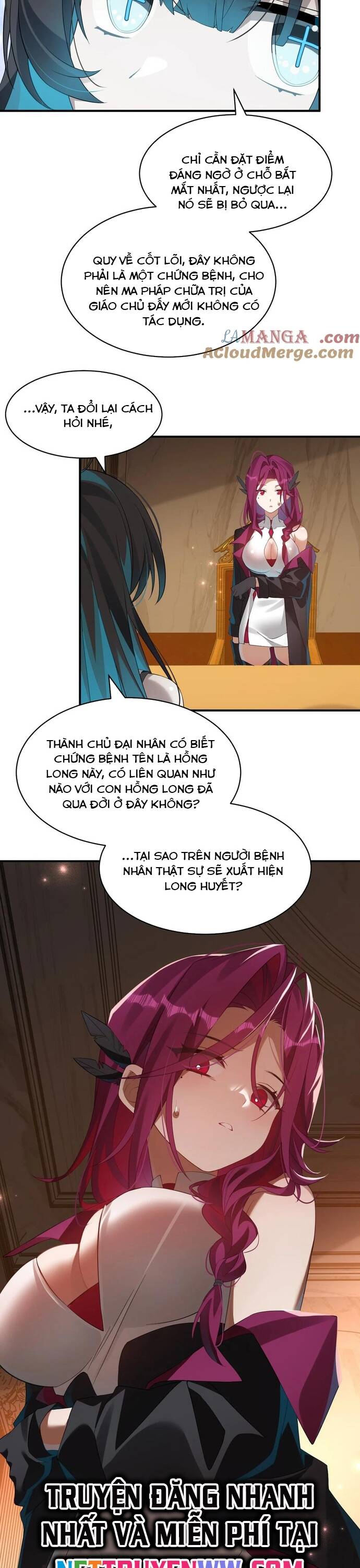 Xuyên Không Mãn Cấp Như Tôi Tại Sao Lại Là Quý Cô Mục Sư Chứ Chapter 13 - 4