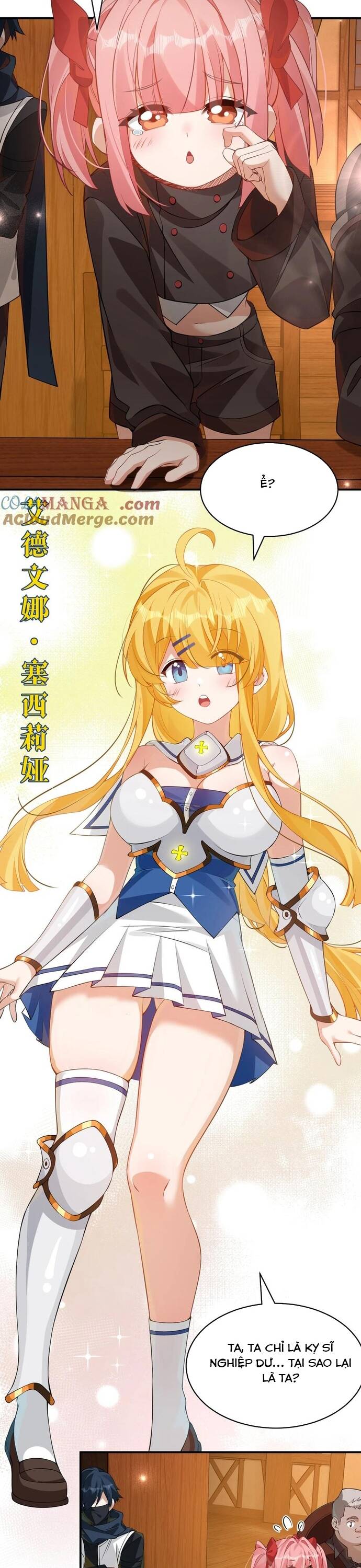 Xuyên Không Mãn Cấp Như Tôi Tại Sao Lại Là Quý Cô Mục Sư Chứ Chapter 13 - 10