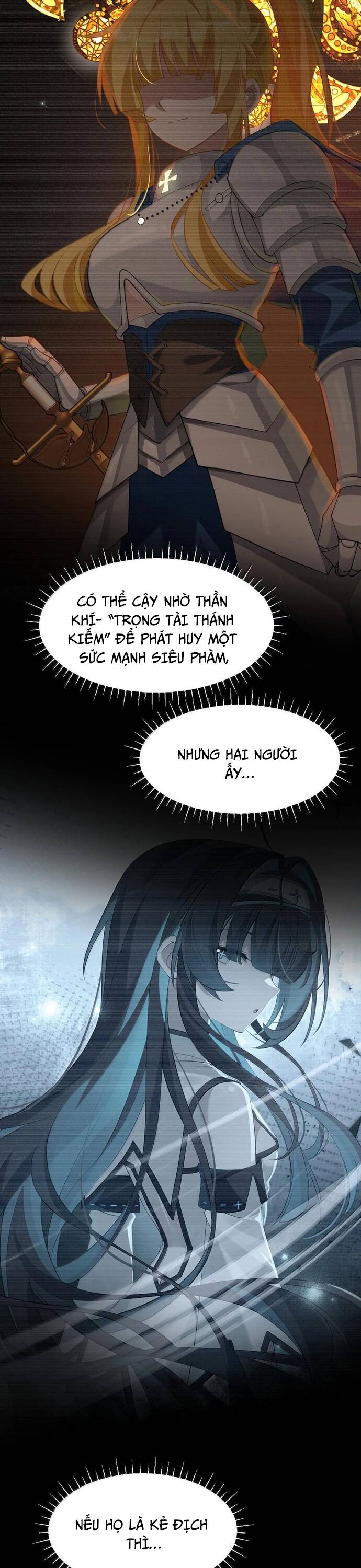 Xuyên Không Mãn Cấp Như Tôi Tại Sao Lại Là Quý Cô Mục Sư Chứ Chapter 17 - 16