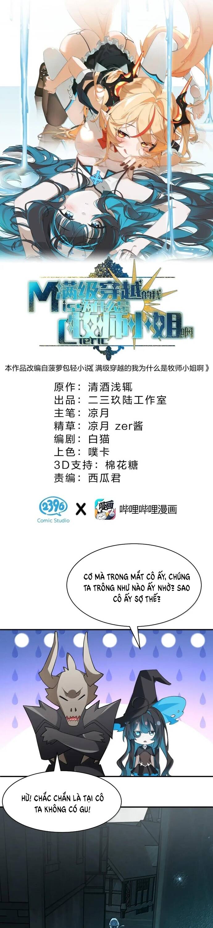 Xuyên Không Mãn Cấp Như Tôi Tại Sao Lại Là Quý Cô Mục Sư Chứ Chapter 19 - 6