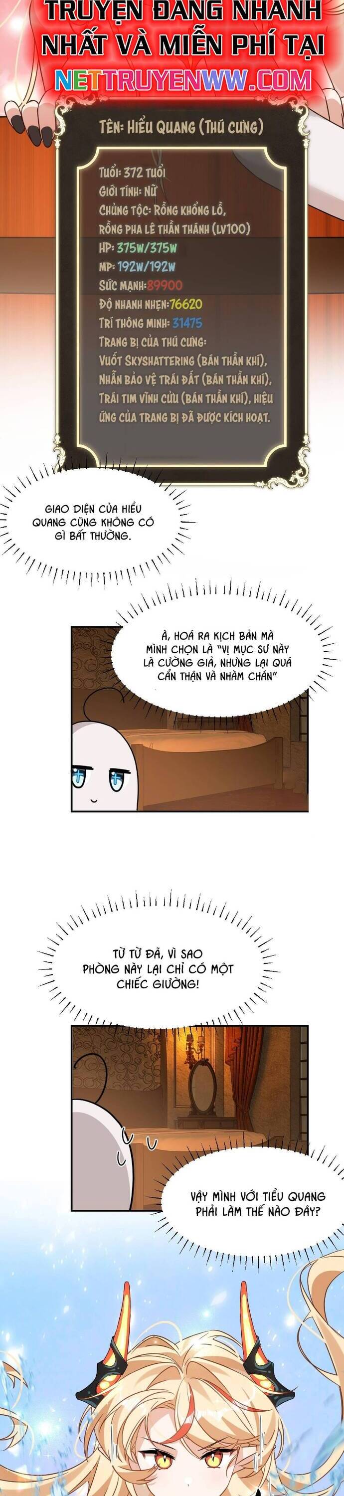 Xuyên Không Mãn Cấp Như Tôi Tại Sao Lại Là Quý Cô Mục Sư Chứ Chapter 2 - 14