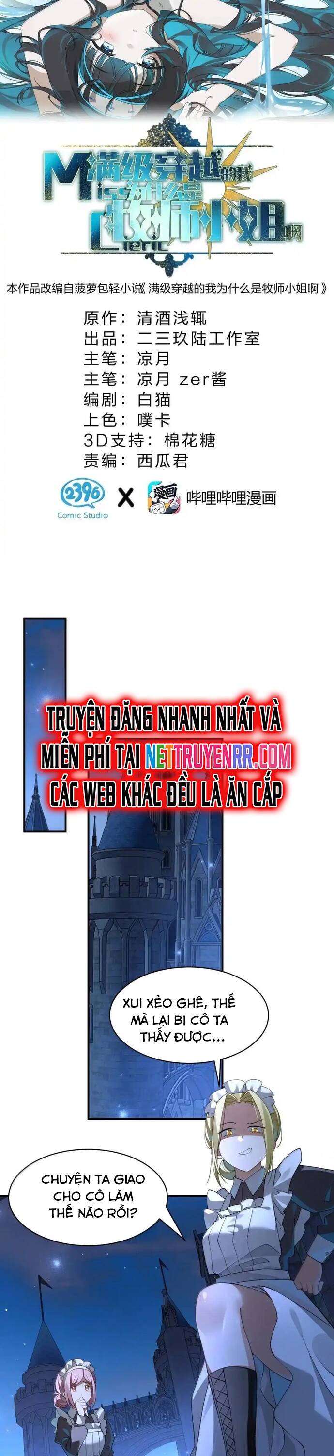 Xuyên Không Mãn Cấp Như Tôi Tại Sao Lại Là Quý Cô Mục Sư Chứ Chapter 24 - 4
