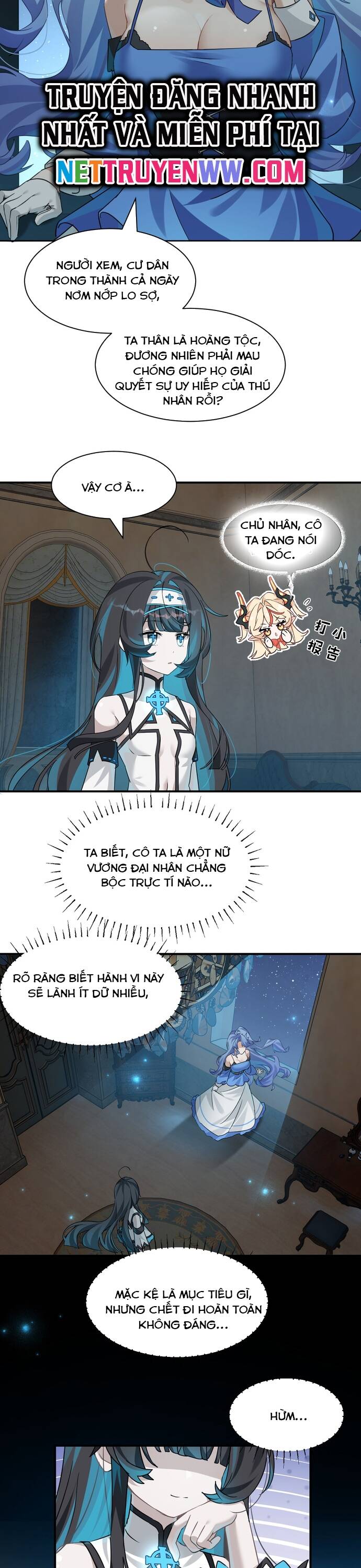 Xuyên Không Mãn Cấp Như Tôi Tại Sao Lại Là Quý Cô Mục Sư Chứ Chapter 6 - 4