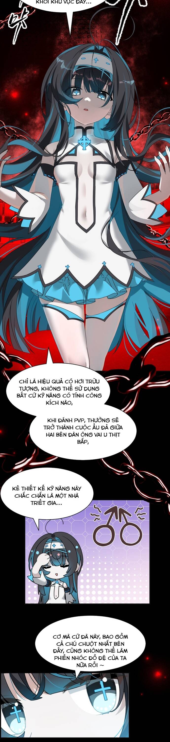Xuyên Không Mãn Cấp Như Tôi Tại Sao Lại Là Quý Cô Mục Sư Chứ Chapter 8 - 17