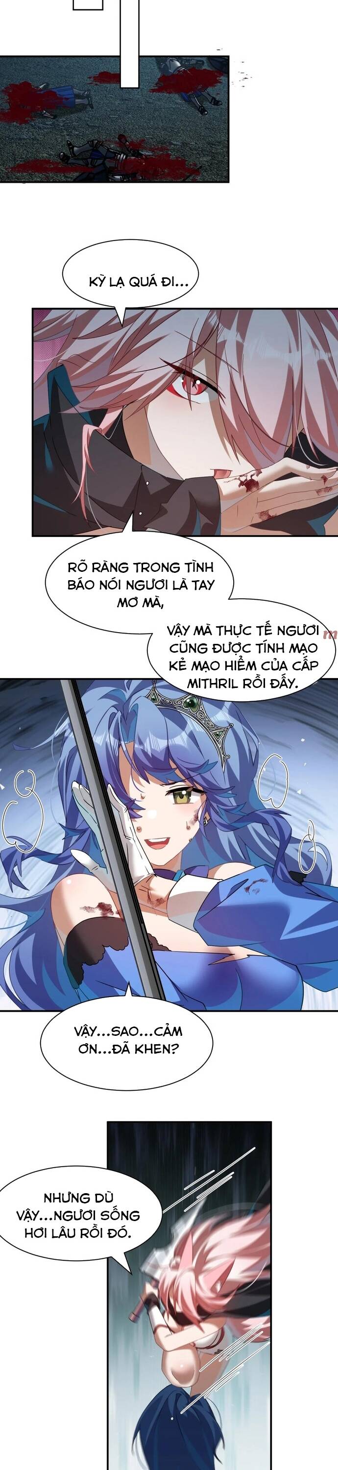 Xuyên Không Mãn Cấp Như Tôi Tại Sao Lại Là Quý Cô Mục Sư Chứ Chapter 9 - 18