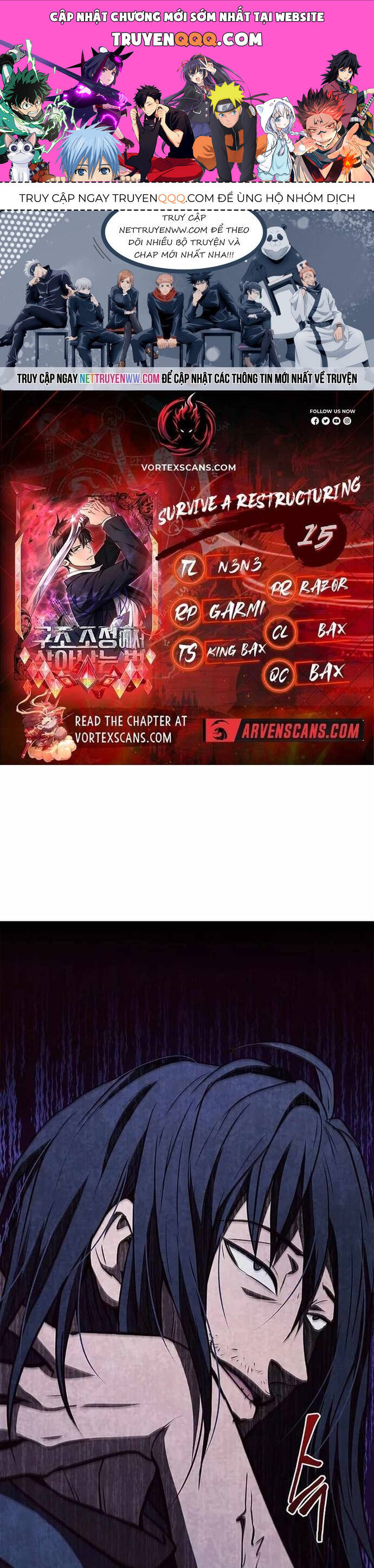 Cách Sống Sót Sau Quá Trình Tái Cơ Cấu Chapter 15 - 1