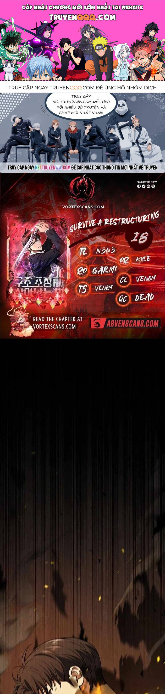 Cách Sống Sót Sau Quá Trình Tái Cơ Cấu Chapter 18 - 1