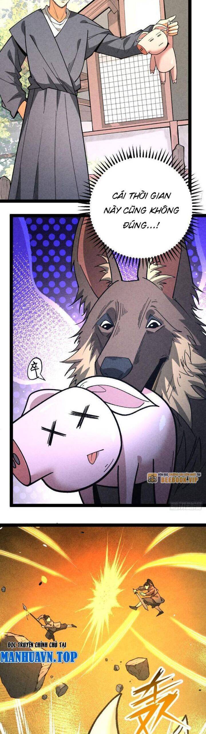 Trở thành tiên bắt đầu từ việc xuyên không thành... heo Chapter 58 - 11