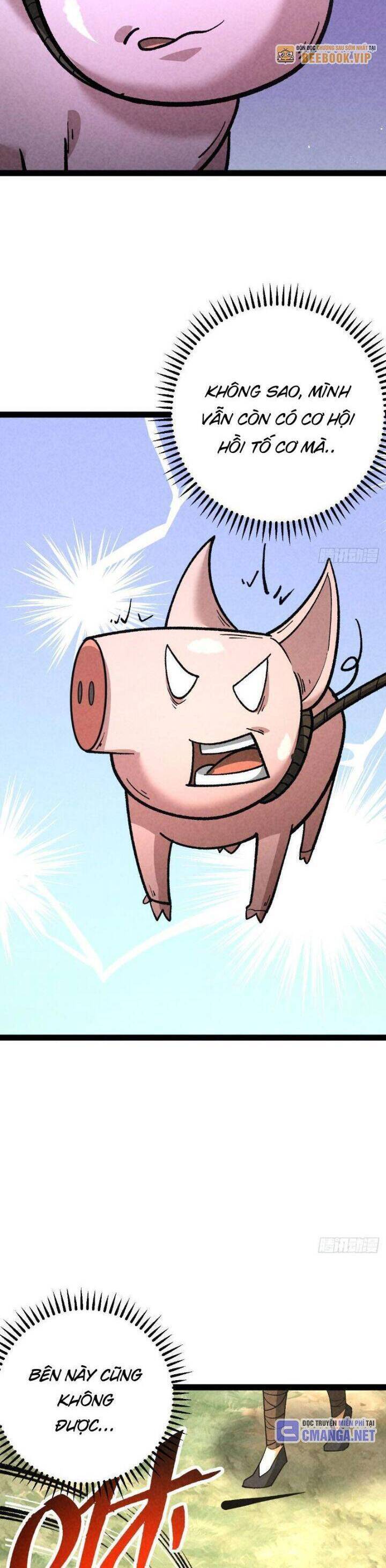 Trở thành tiên bắt đầu từ việc xuyên không thành... heo Chapter 58 - 9