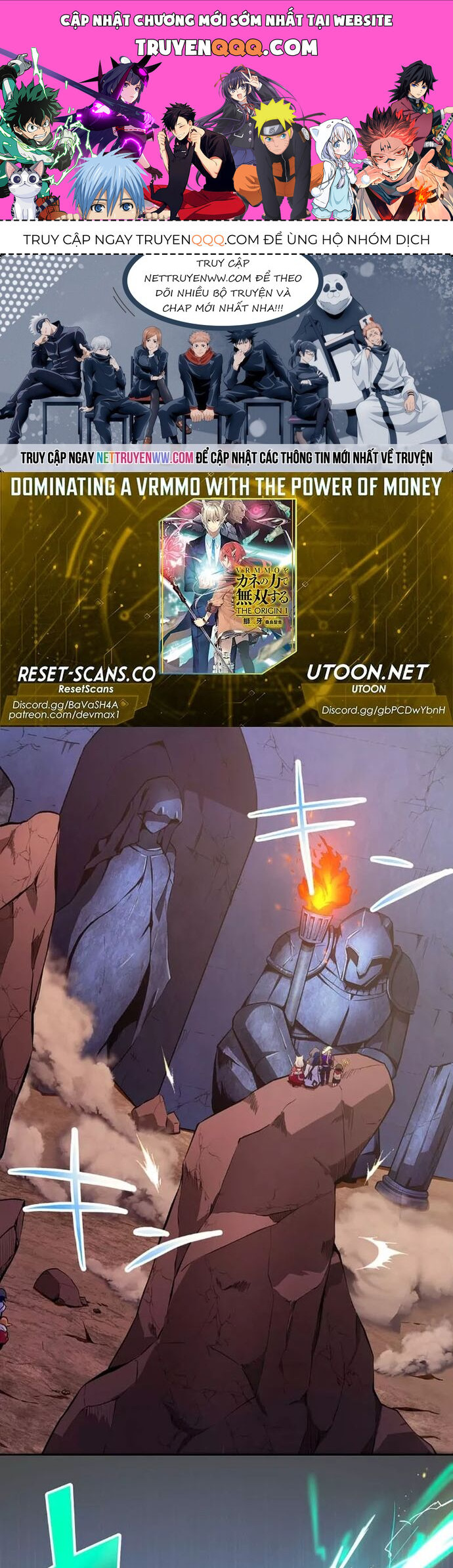 Vô Địch Vrmmo Bằng Cách Đập Tiền Chapter 1 - 1