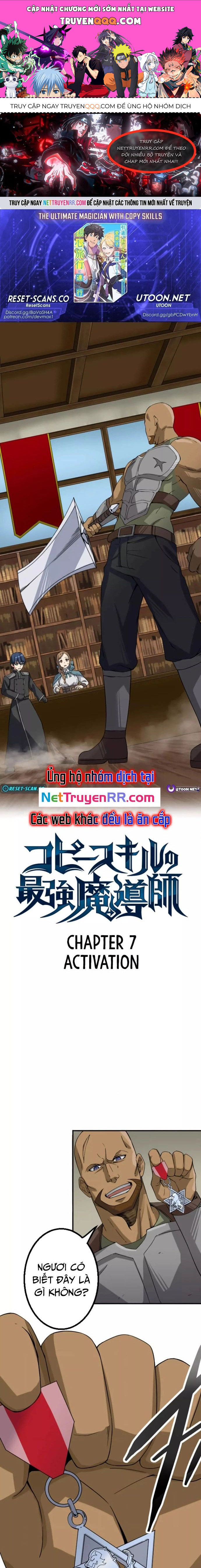 Pháp Sư Vô Địch Với Kỹ Năng Sao Chép Chapter 7 - 1