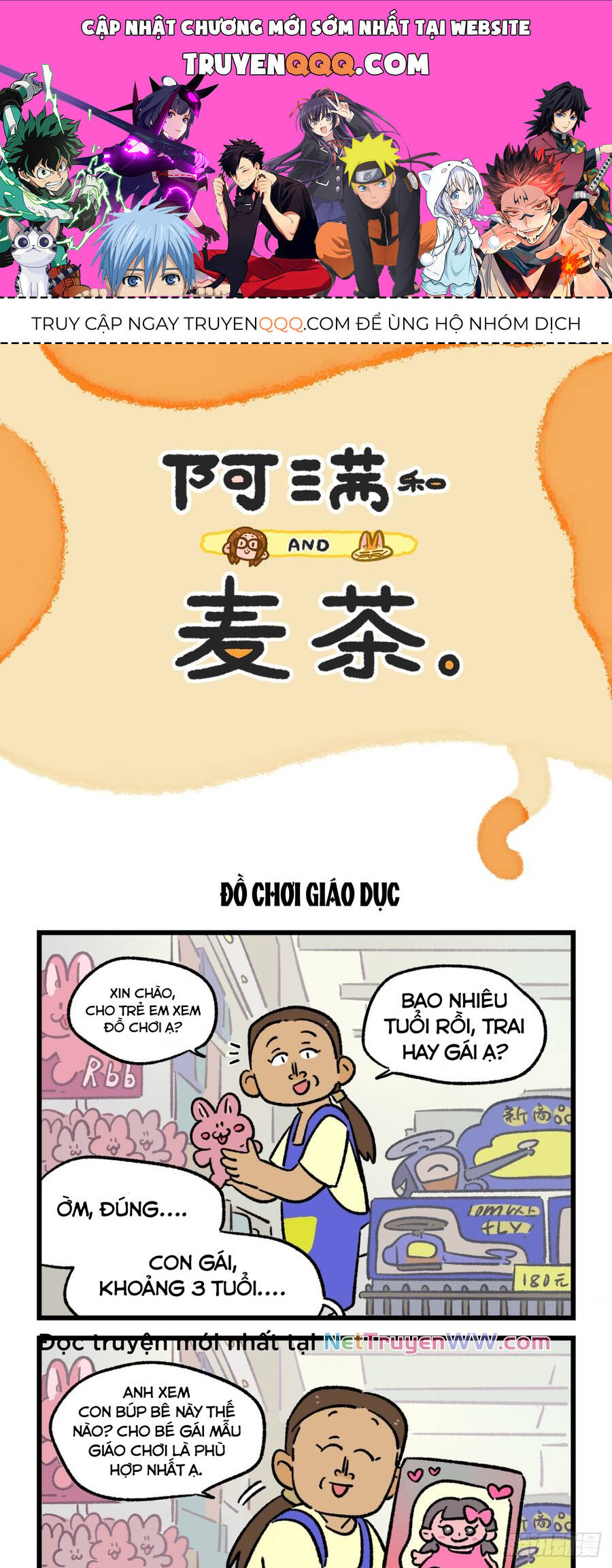 A Mãn Và Mạch Trà Chapter 180 - 1
