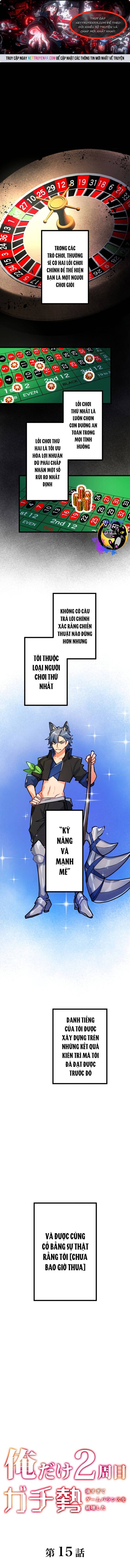Kẻ Thống Trị Trò Chơi Thứ Hai Chapter 15 - 1