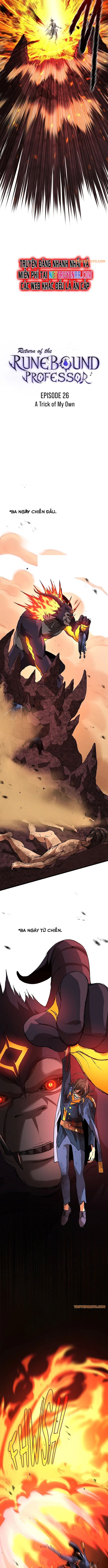 Sự Trở Lại Của Giáo Sư Runebound Chapter 26 - 3