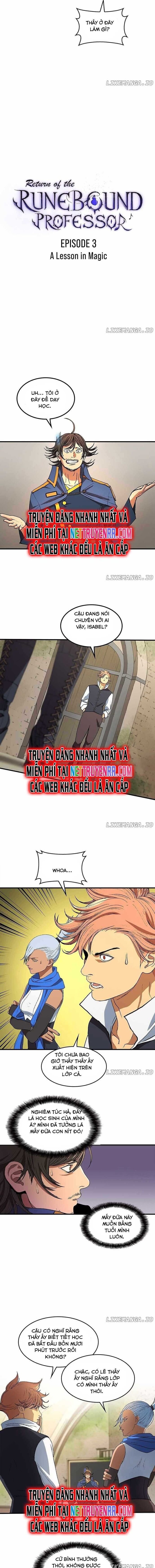 Sự Trở Lại Của Giáo Sư Runebound Chapter 3 - 4
