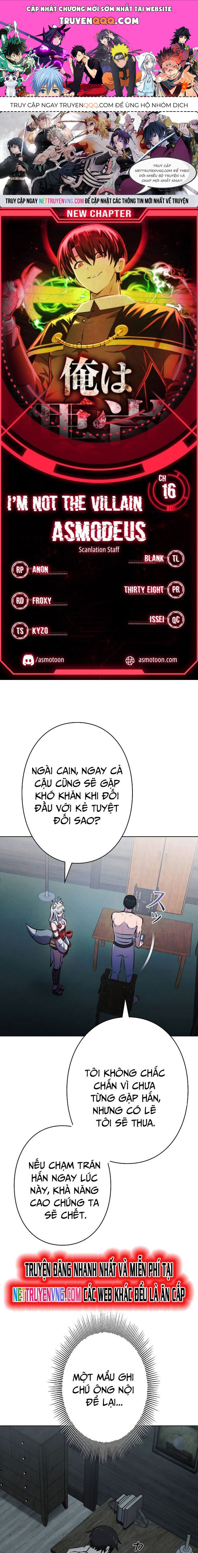 Tôi Không Phải Là Kẻ Phản Diện Chapter 16 - 1