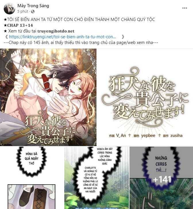 Tôi Sẽ Biến Anh Ta Từ Một Con Chó Điên Thành Một Chàng Quý Tộc Chapter 13.2 - 38