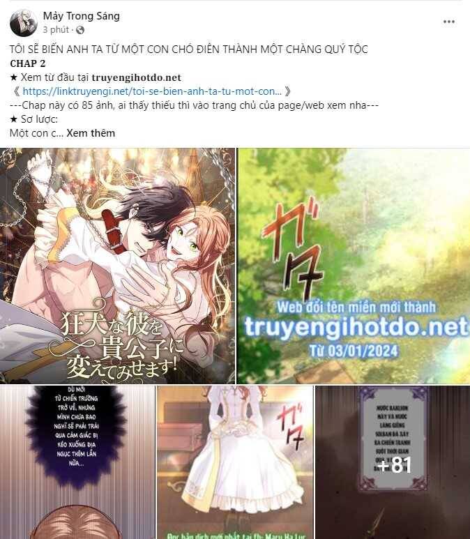 Tôi Sẽ Biến Anh Ta Từ Một Con Chó Điên Thành Một Chàng Quý Tộc Chapter 4.1 - 51