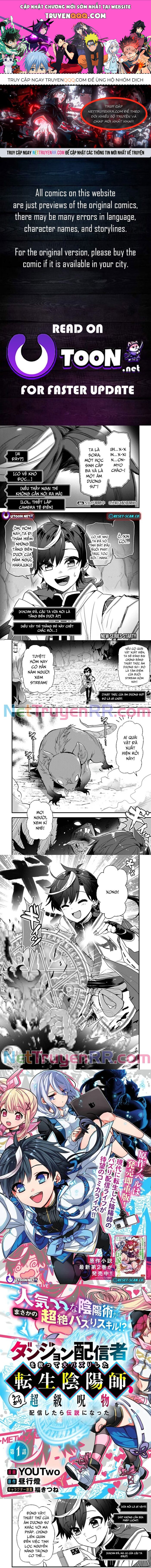 Âm Dương Sư Chuyển Sinh Trở Thành Streamer Huyền Thoại Chapter 1 - 1