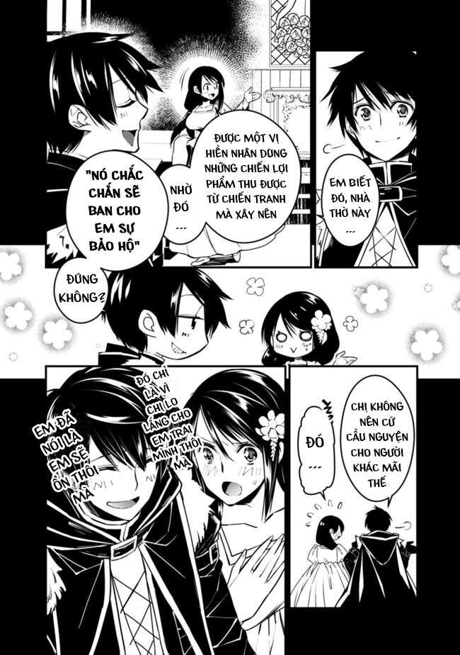 Fukushuu O Koinegau Saikyou Yuusha Wa, Yami No Chikara De Senmetsu Musou Suru Chapter 3.4 - 3