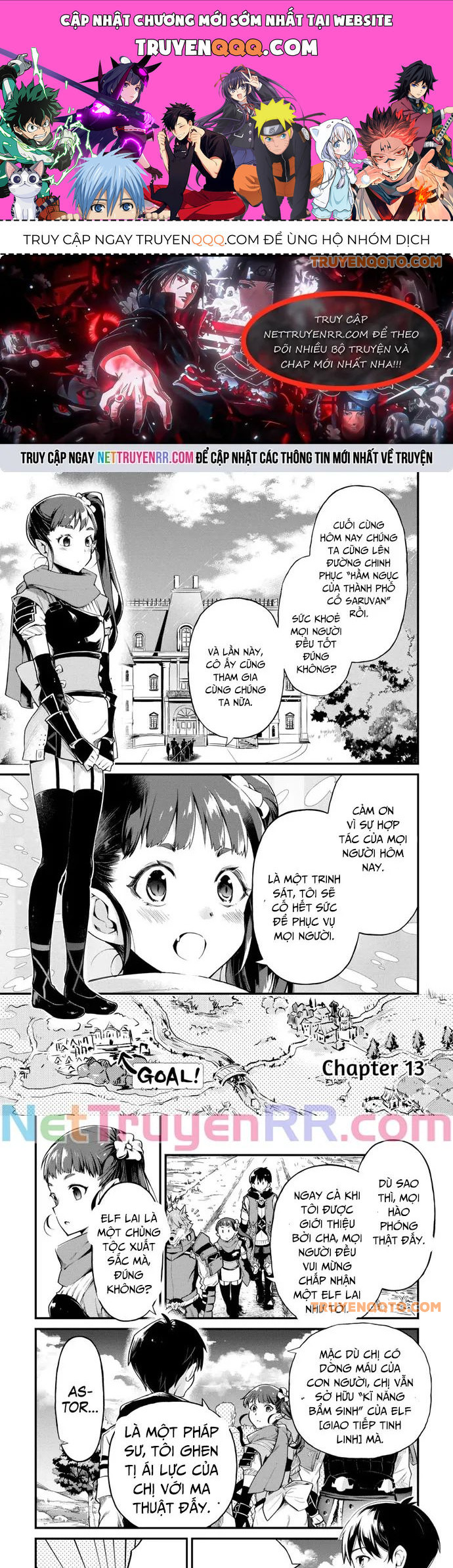 Ochikobore “1” Mahou Tsukai Wa, Kyou Mo Muishiki Ni Cheat Wo Tsukau Chapter 13 - 1