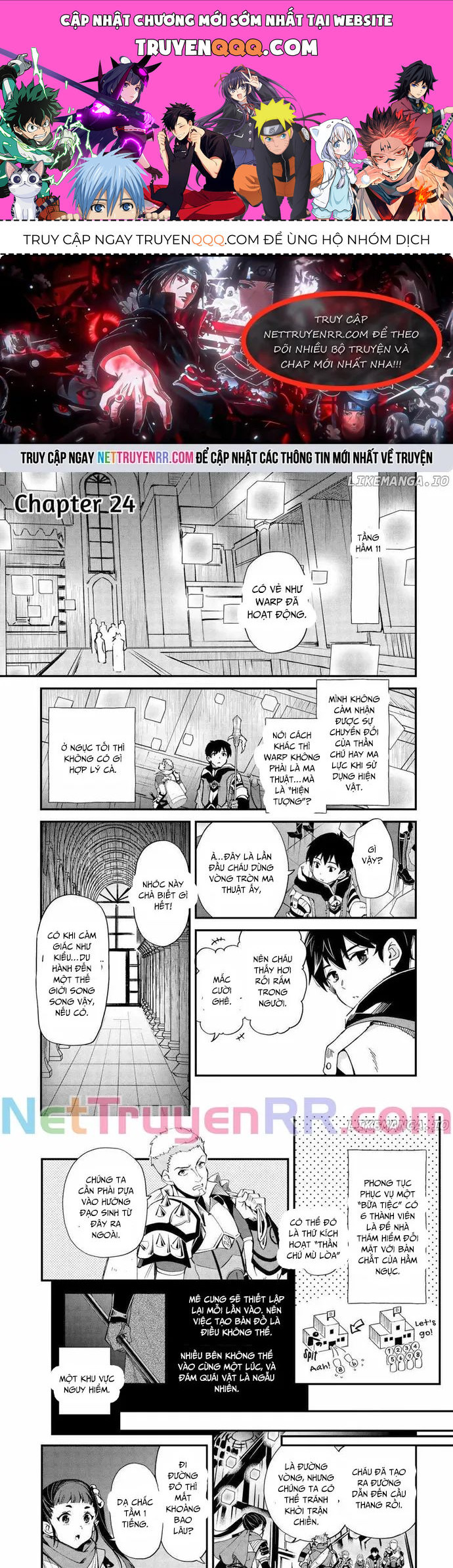 Ochikobore “1” Mahou Tsukai Wa, Kyou Mo Muishiki Ni Cheat Wo Tsukau Chapter 24 - 1