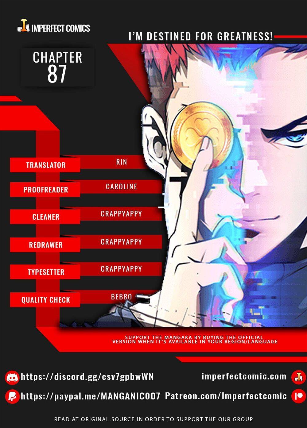 Ta Sinh Ra Để Làm Người Vĩ Đại Chapter 87 - 1