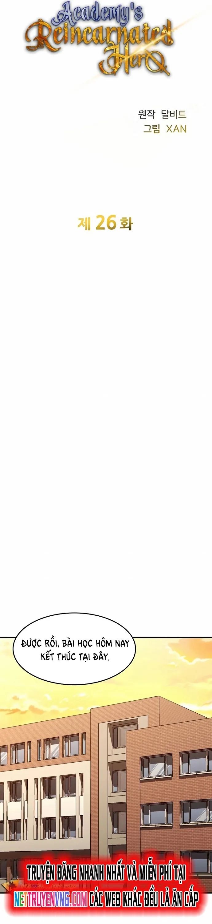 Anh Hùng Tái Sinh Của Học Viện Chapter 26 - 30
