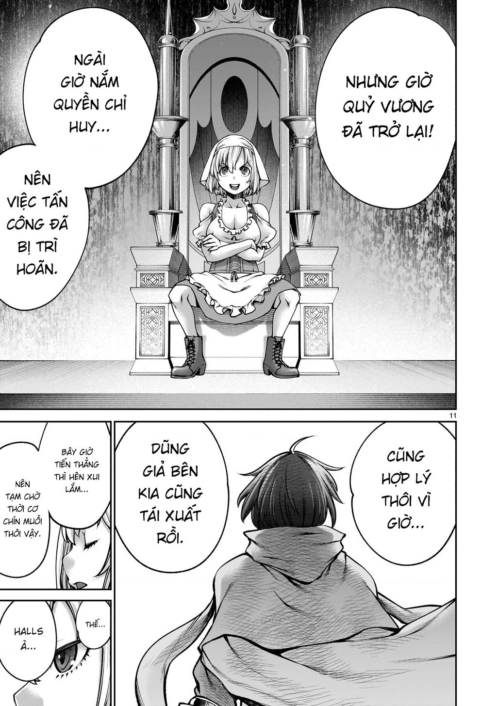 Hành Trình Chinh Phục Thế Giới Đầy Nhục Nhã Của Cựu Ma Vương Với Kỹ Năng Thượng Thừa Chapter 18 - 11