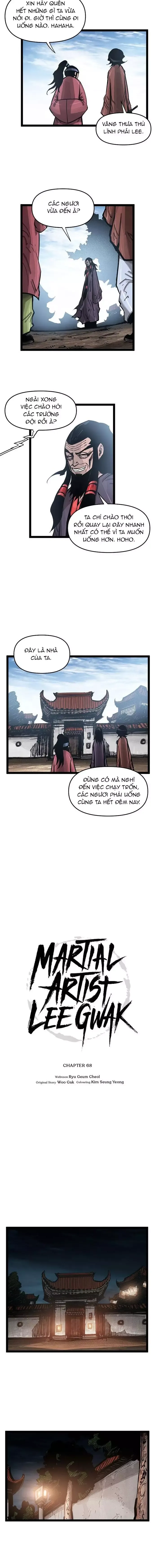 Võ Sĩ Lee Gwak Chapter 68 - 4